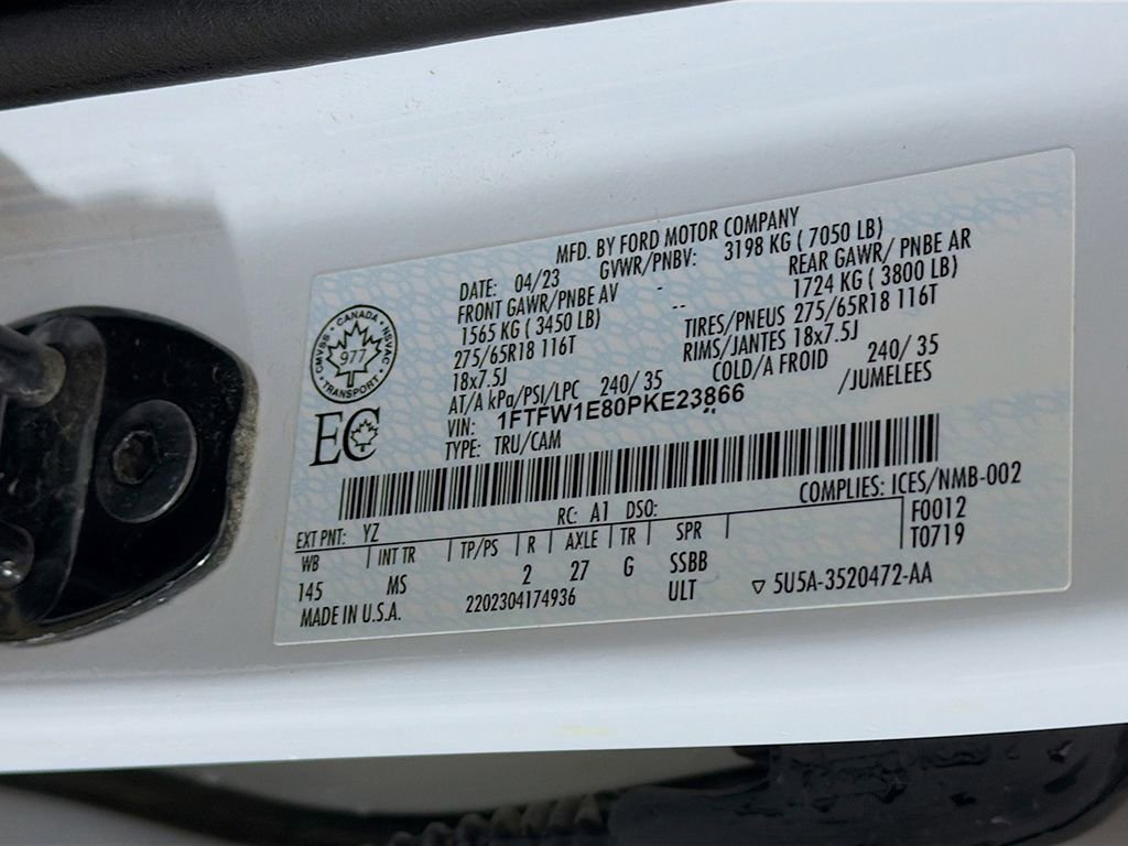 Used 2023 Ford F150 XLT w/ Equipment Group 301A Mid image 36