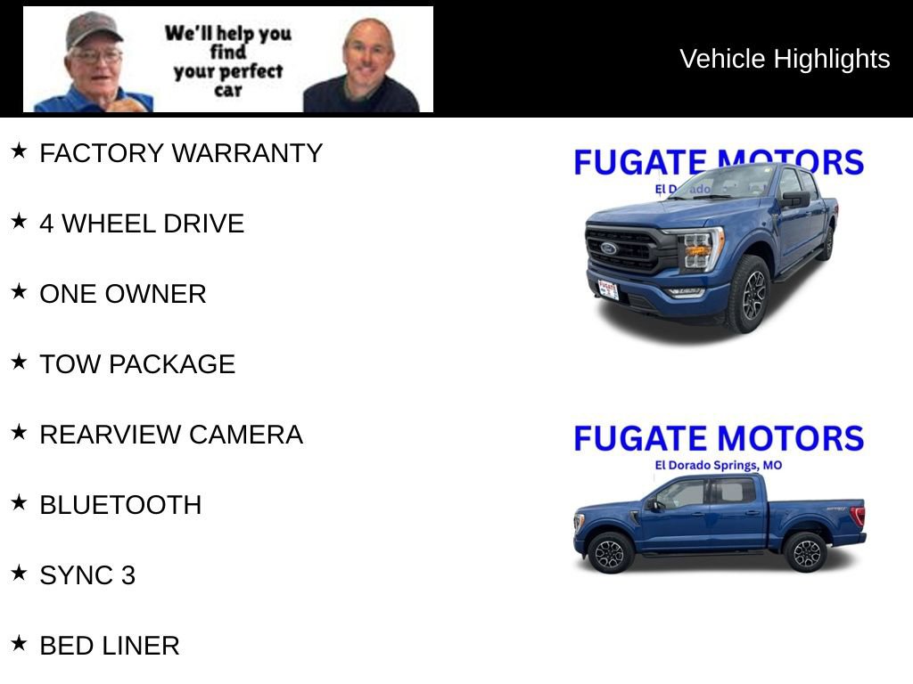 Used 2023 Ford F150 XLT w/ Equipment Group 302A High AWD/4WD image 8