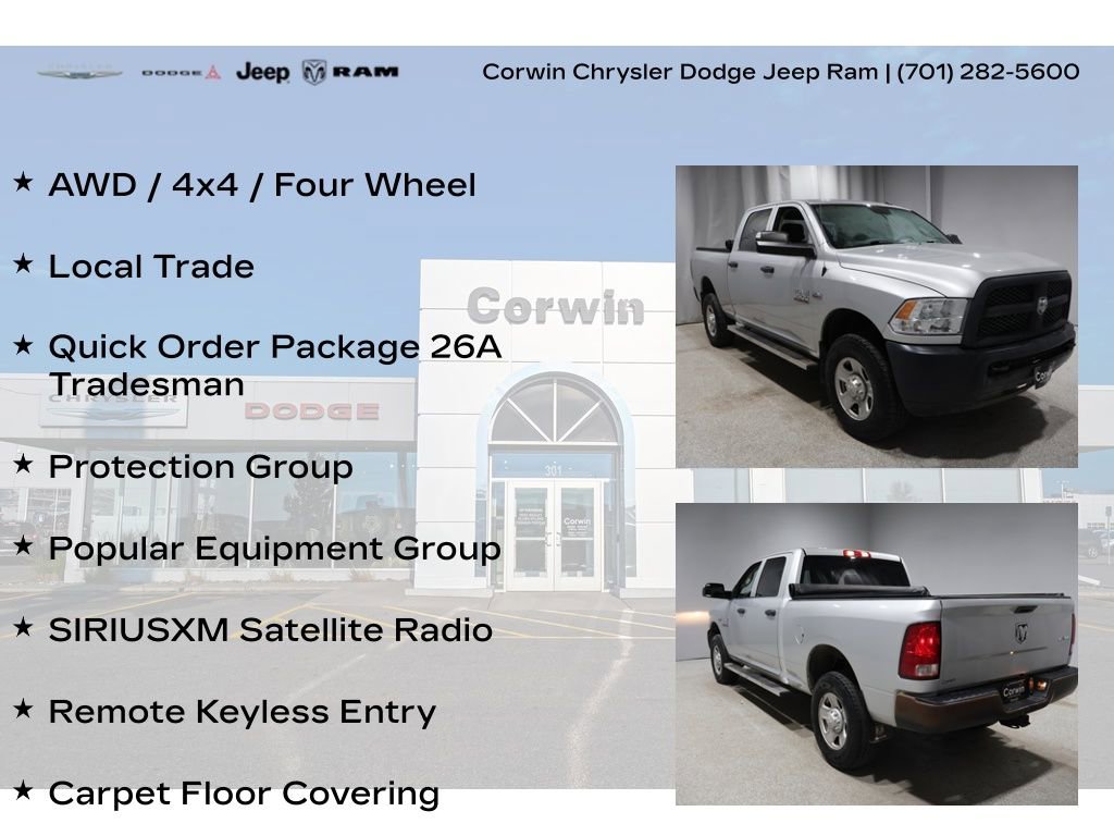Used 2014 RAM 3500 Tradesman w/ Popular Equipment Group image 8