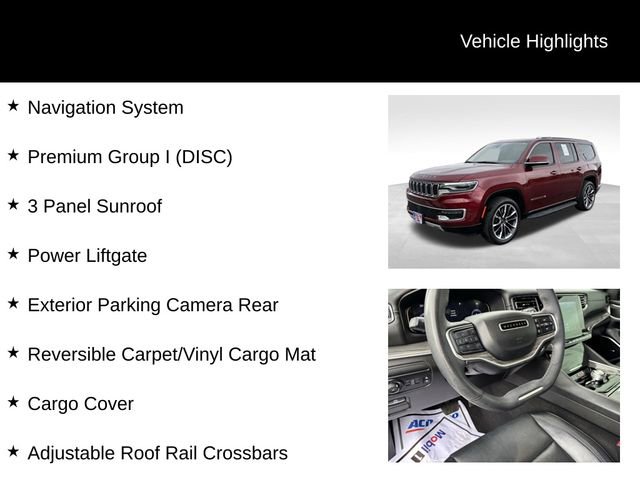 Used 2022 Jeep Wagoneer Series II w/ Premium Group I image 7