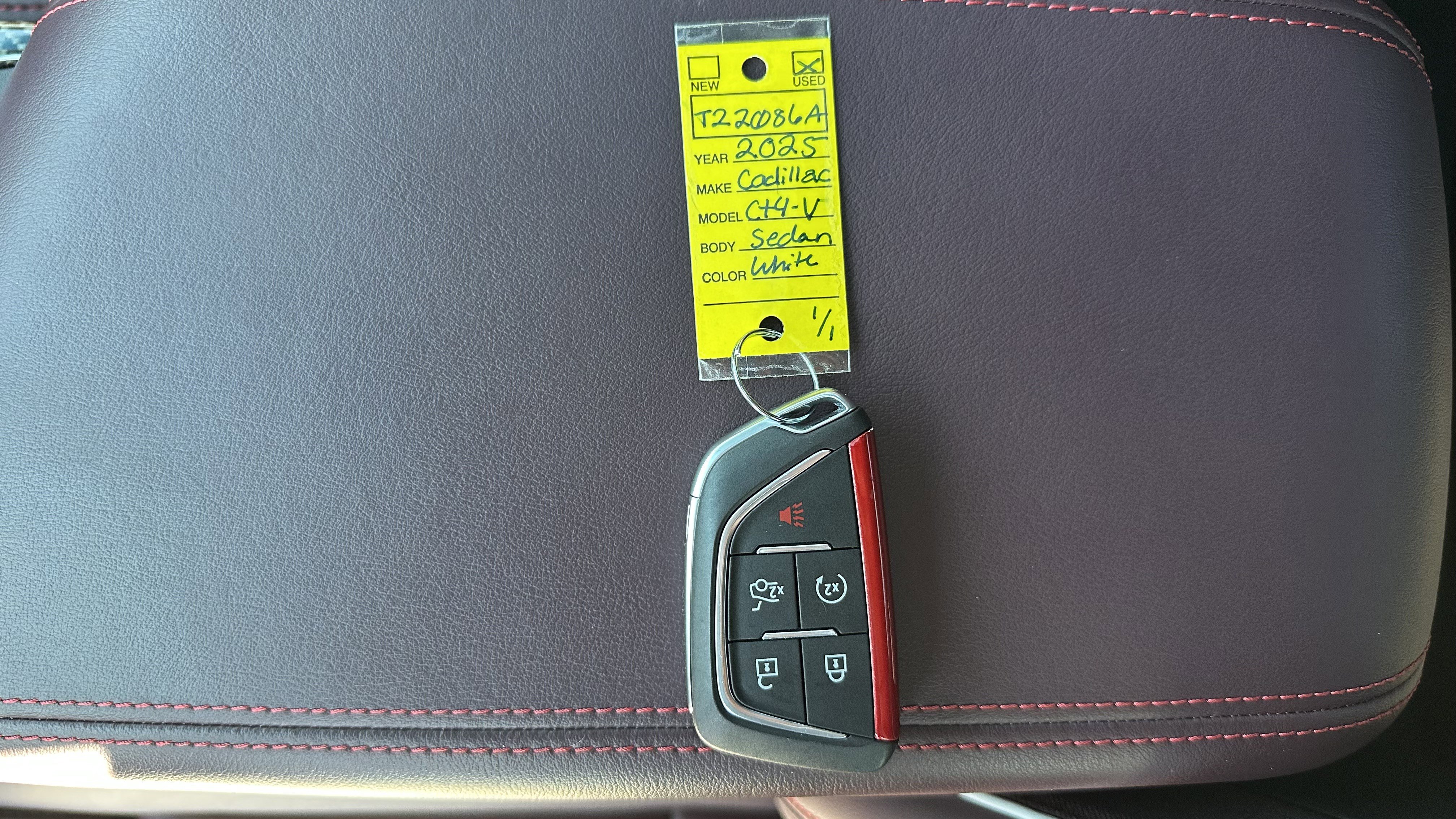 Used 2025 Cadillac CT4 V RWD image 35