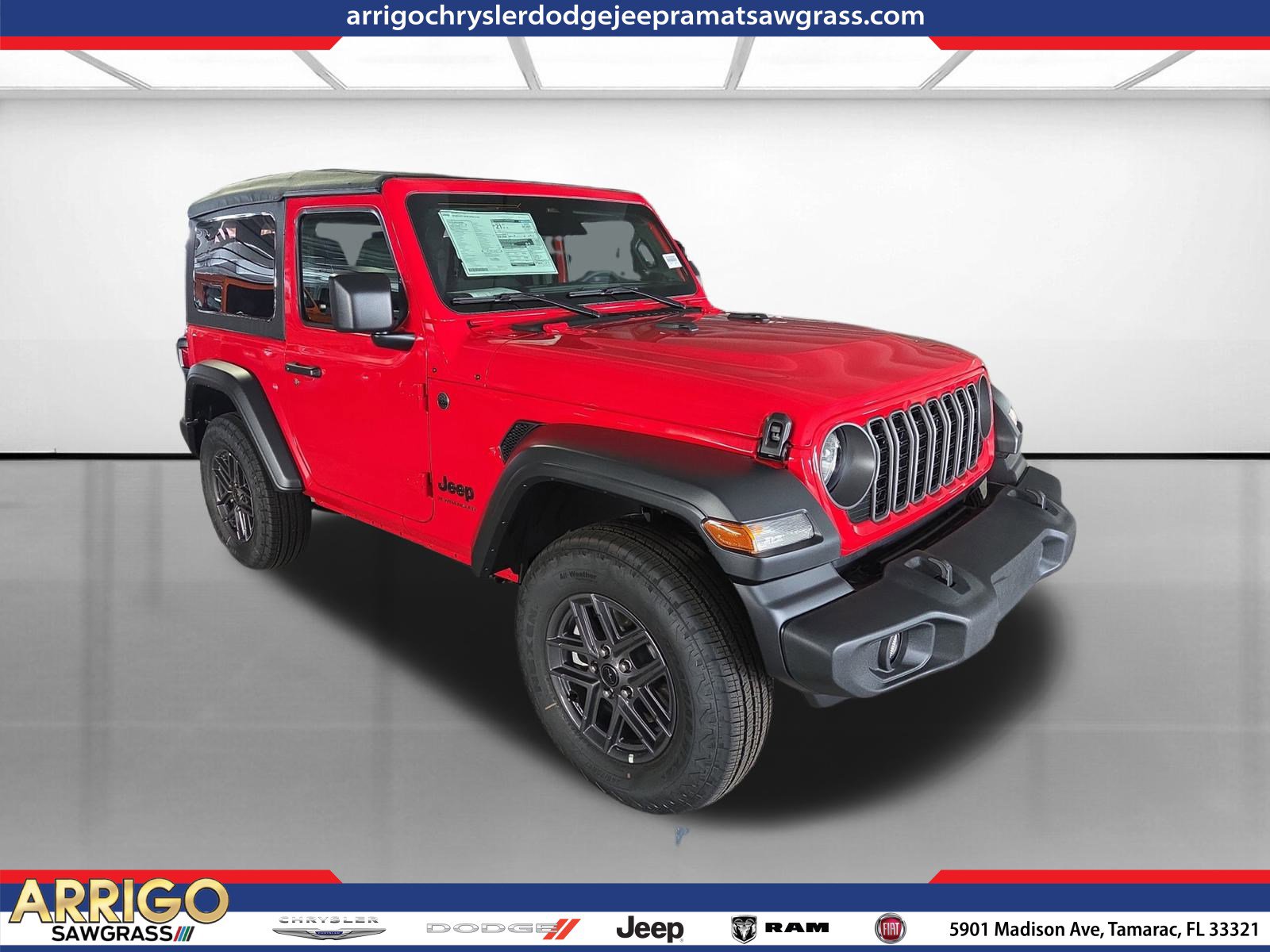 New 2026 Jeep Wrangler Sport S AWD/4WD image 1