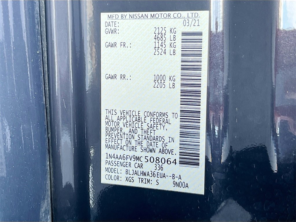 Used 2021 Nissan Maxima Platinum w/ 40th Anniversary Package image 35