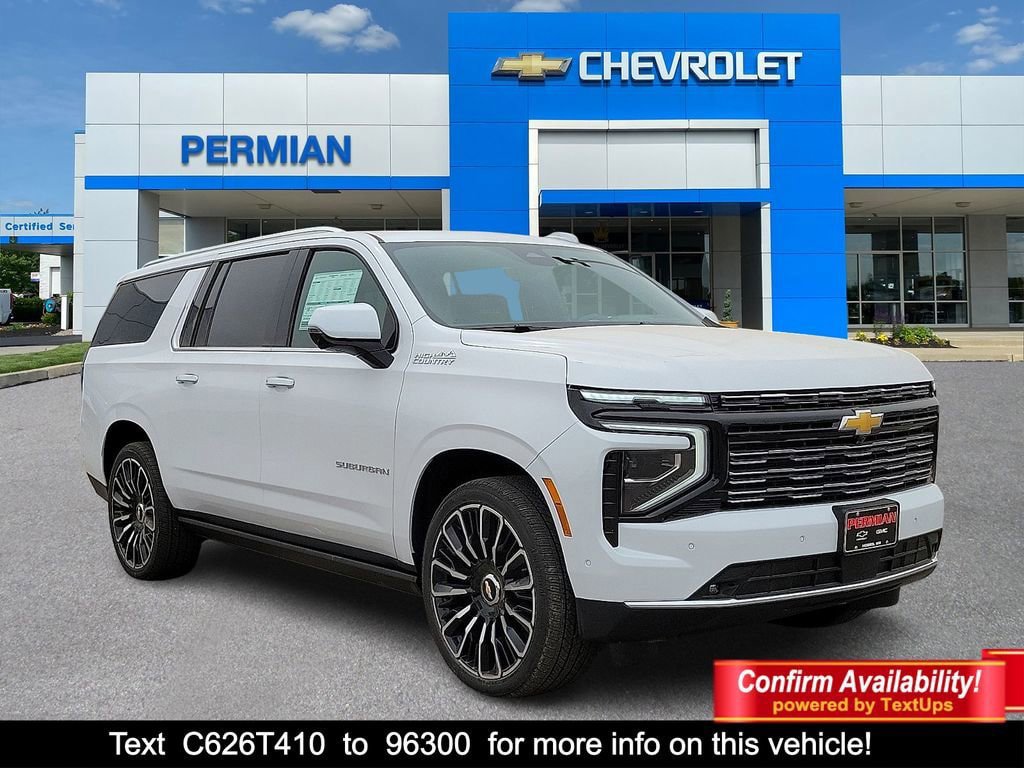 New 2026 Chevrolet Suburban High Country AWD/4WD image 1