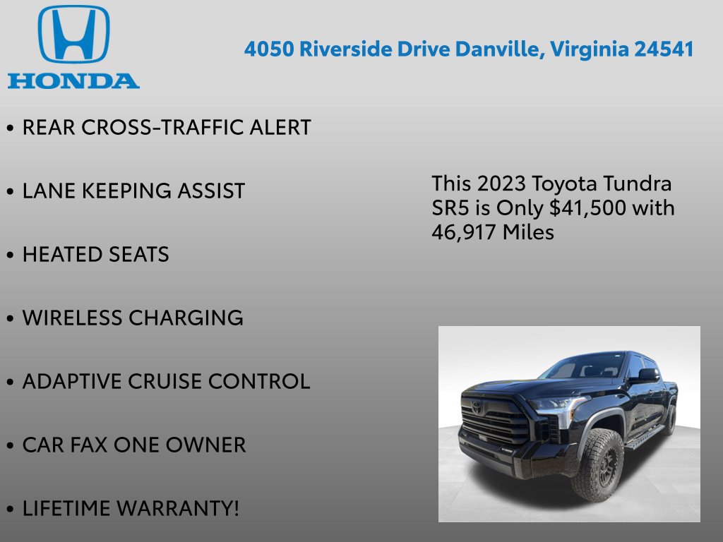 Used 2023 Toyota Tundra SR5 w/ SR5 Convenience Package AWD/4WD image 12