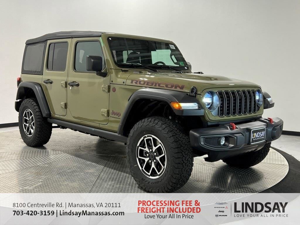 New 2026 Jeep Wrangler Unlimited Rubicon w/ Safety Group