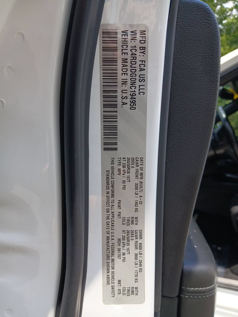 Used 2022 Dodge Durango GT AWD/4WD image 30