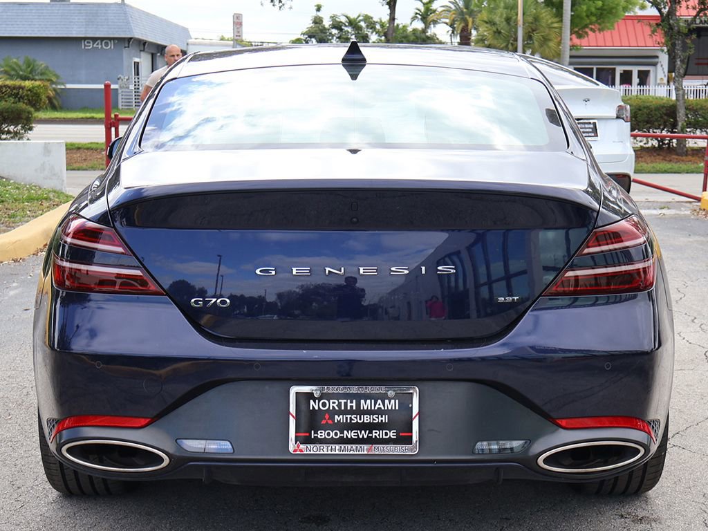 Used 2023 Genesis G70 3.3T w/ Sport Advanced Package RWD image 14