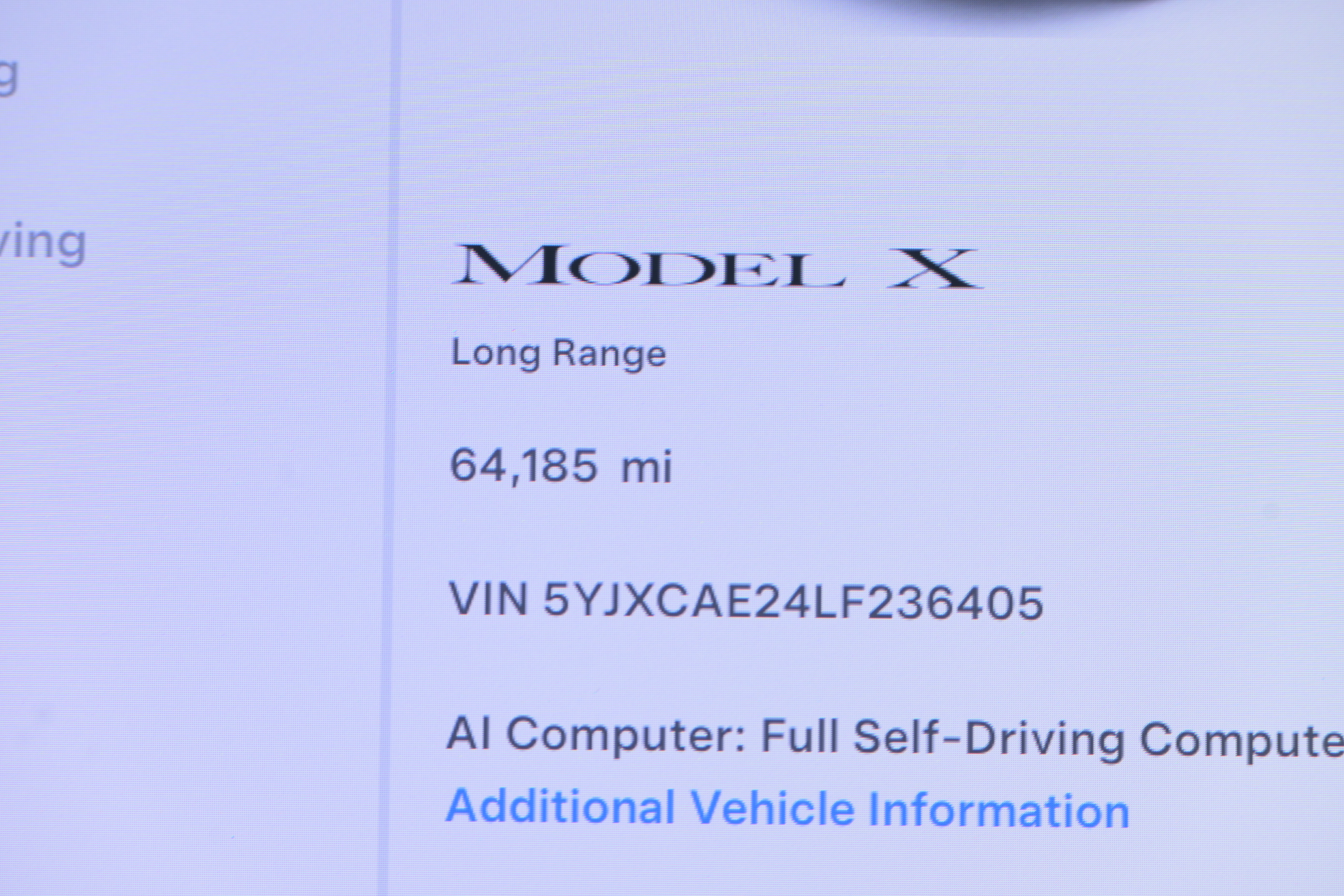 Used 2020 Tesla Model X Long Range AWD/4WD image 37