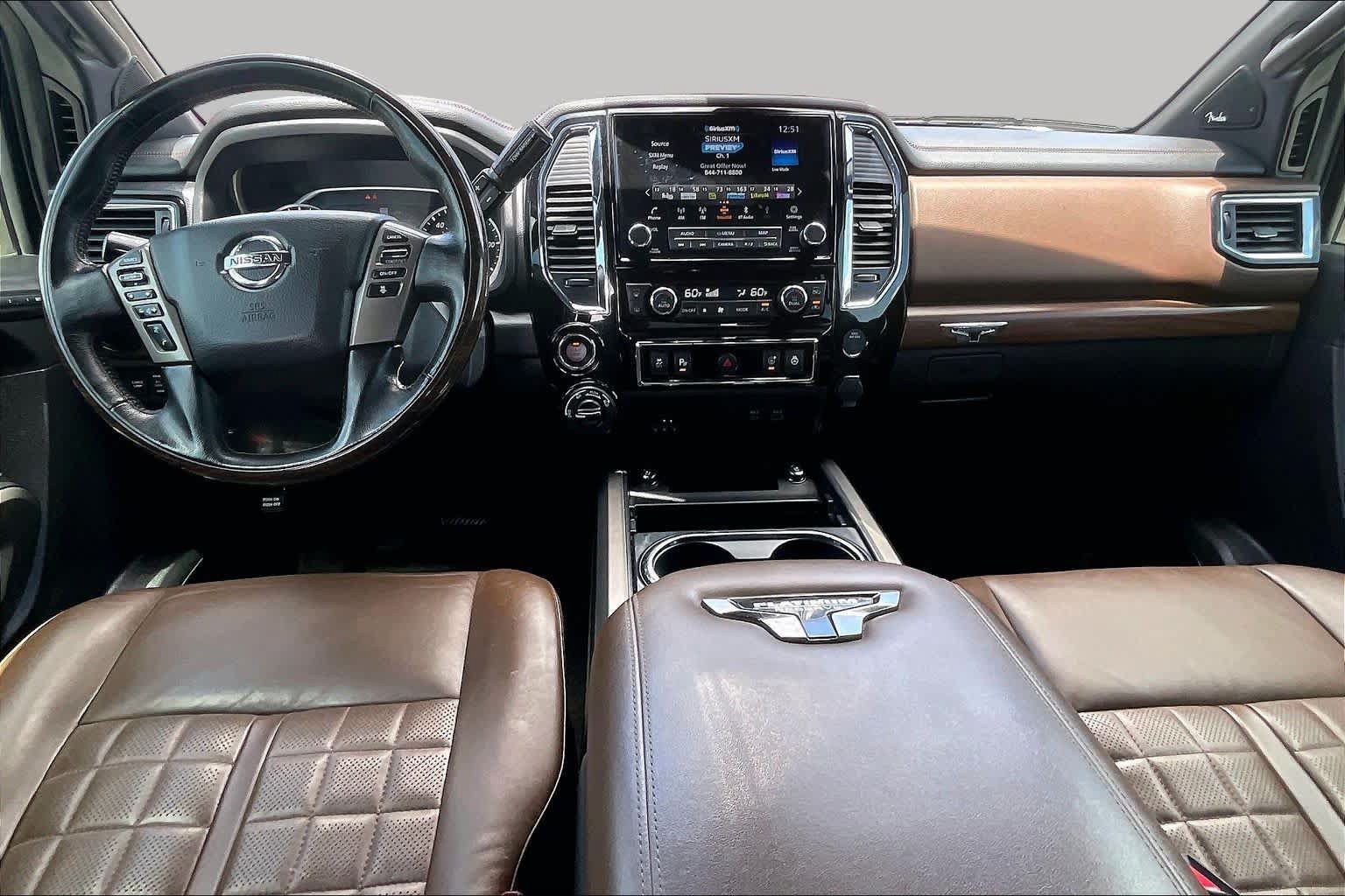 Used 2021 Nissan Titan Platinum Reserve w/ Off Road Protection Package AWD/4WD image 15