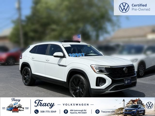 Certified 2024 Volkswagen Atlas Cross Sport SE w/ Panoramic Sunroof Package