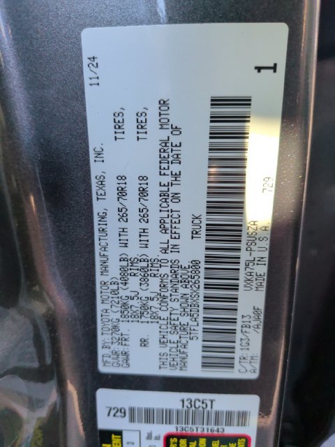 Used 2025 Toyota Tundra SR5 AWD/4WD image 21