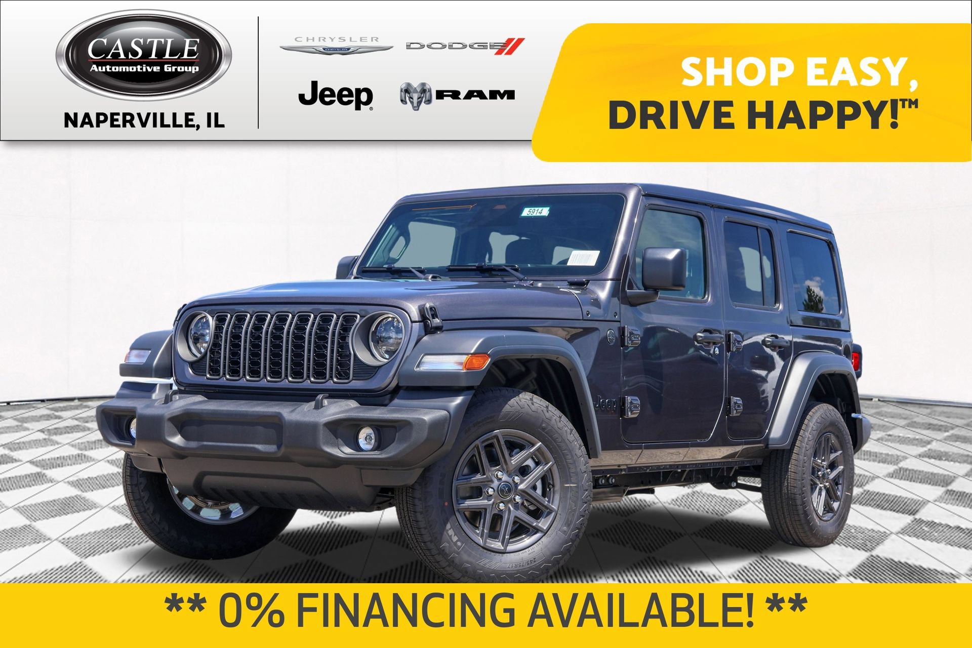 New 2026 Jeep Wrangler Unlimited Sport