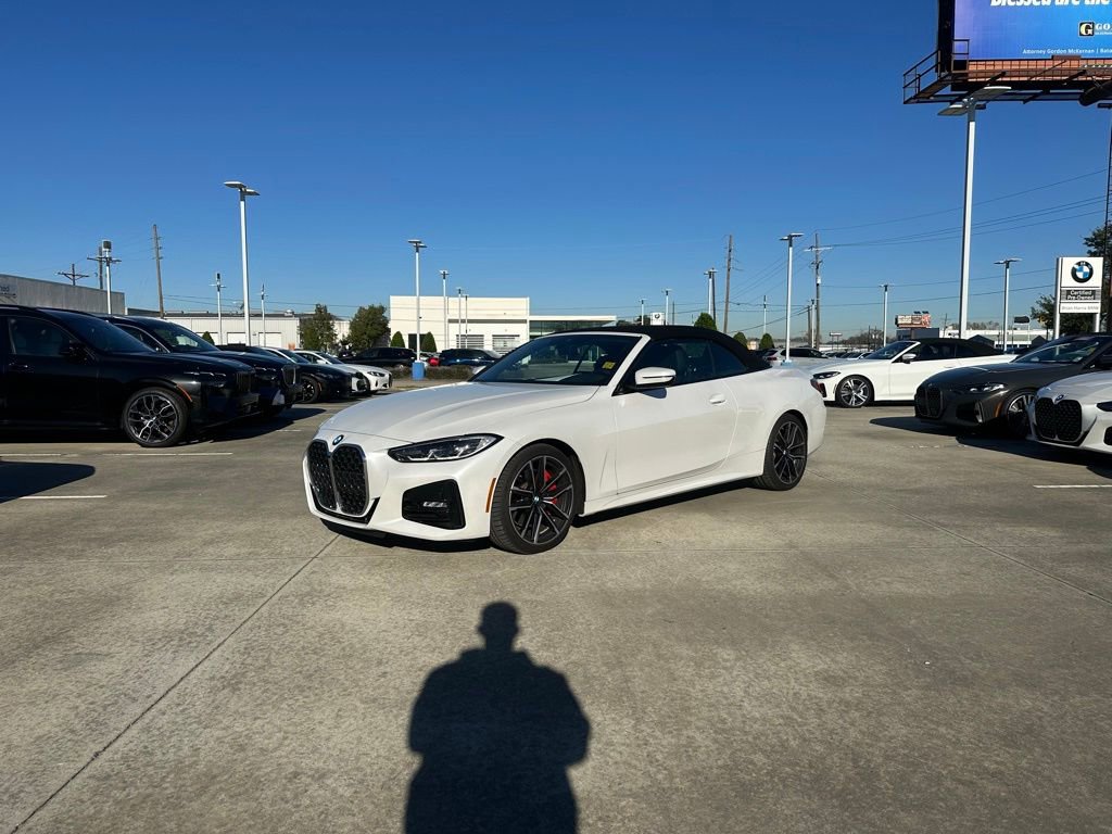 Used 2021 BMW 430i Convertible w/ M Sport Package image 1