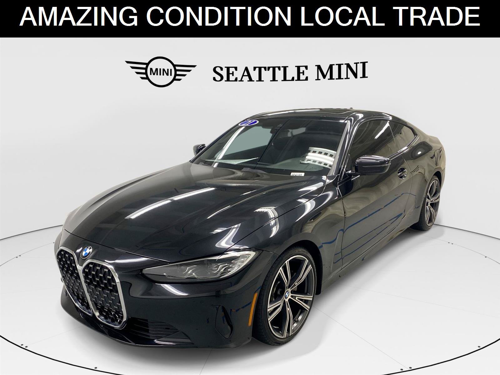 Used 2021 BMW 430i Coupe w/ Convenience Package RWD image 1