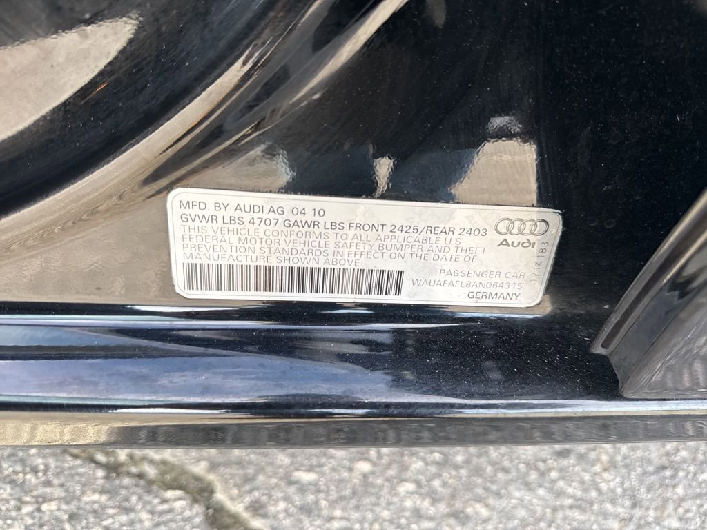 Used 2010 Audi A4 2.0T Premium image 32