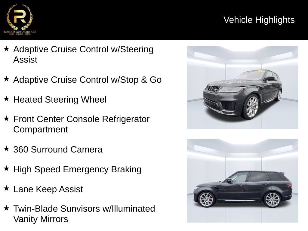 Used 2019 Land Rover Range Rover Sport Supercharged AWD/4WD image 19