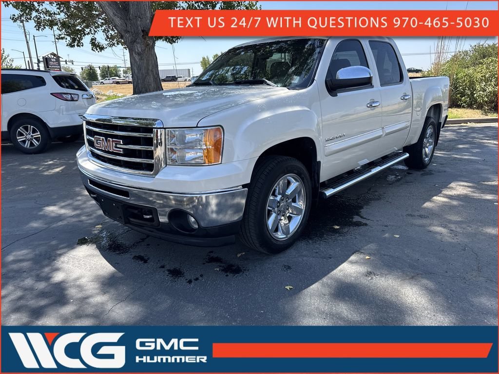 Used 2013 GMC Sierra 1500 SLT w/ SLT White Diamond Edition