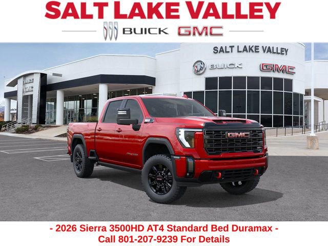 New 2026 GMC Sierra 3500 AT4