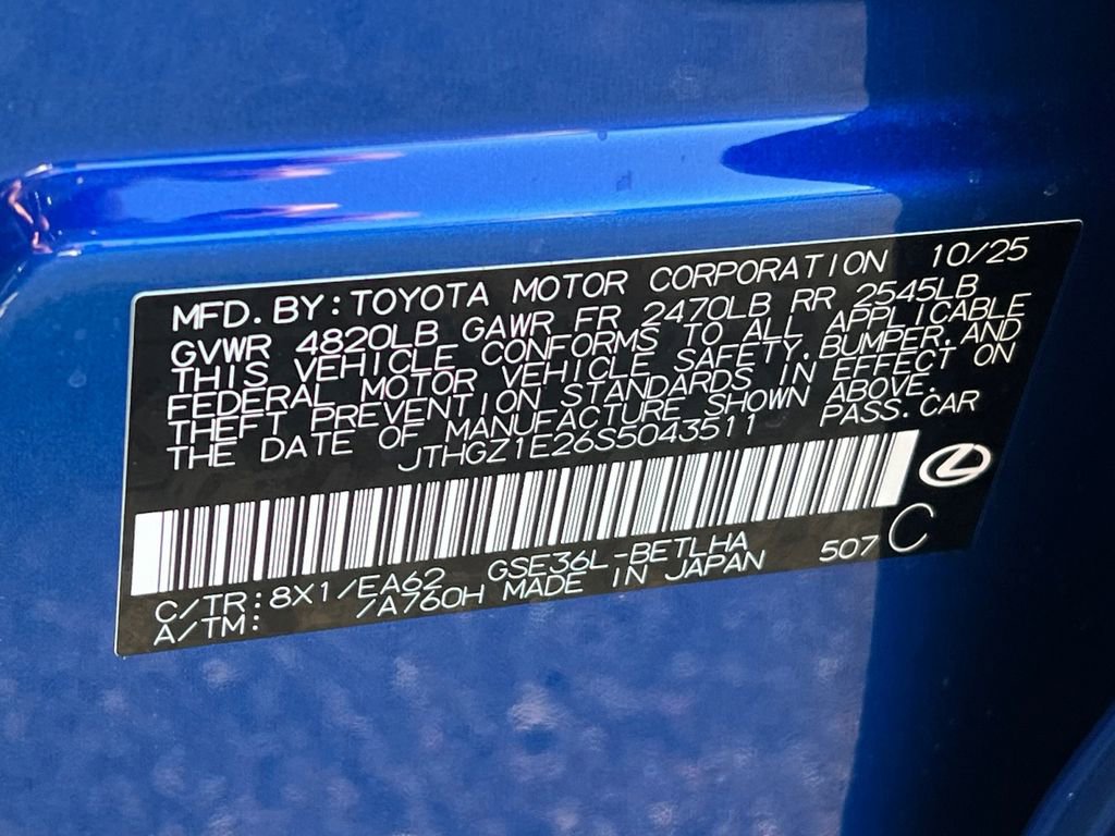 New 2025 Lexus IS 350 F Sport image 25