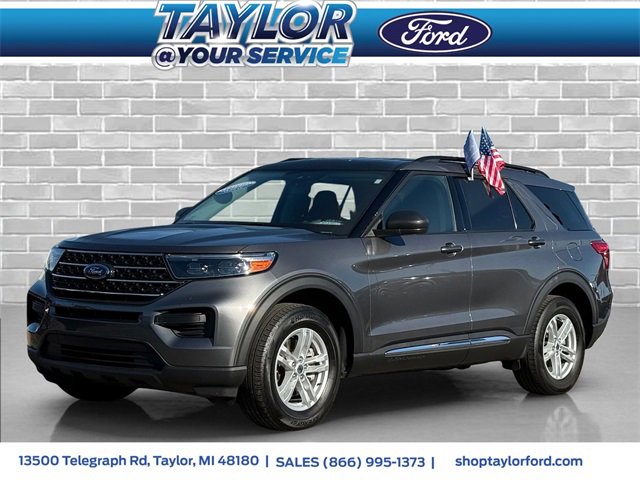 Certified 2023 Ford Explorer XLT w/ Class IV Trailer Tow Package