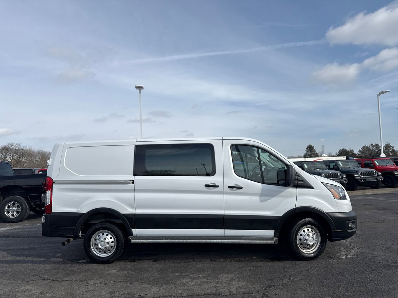 Used 2023 Ford Transit 250 Low Roof AWD w/ Exterior Upgrade Package image 2