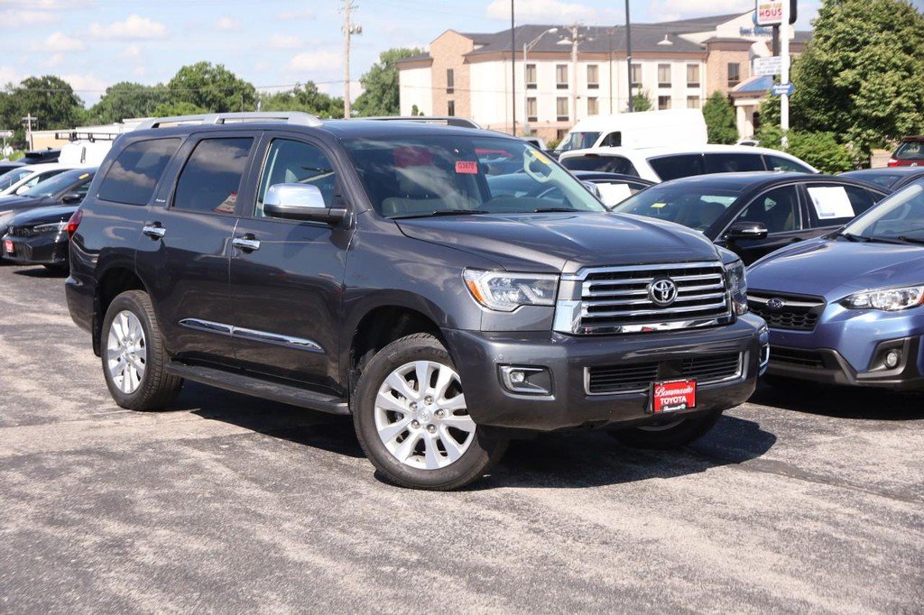 Used 2018 Toyota Sequoia Platinum w/ Carpet Cargo Mat Package AWD/4WD image 3