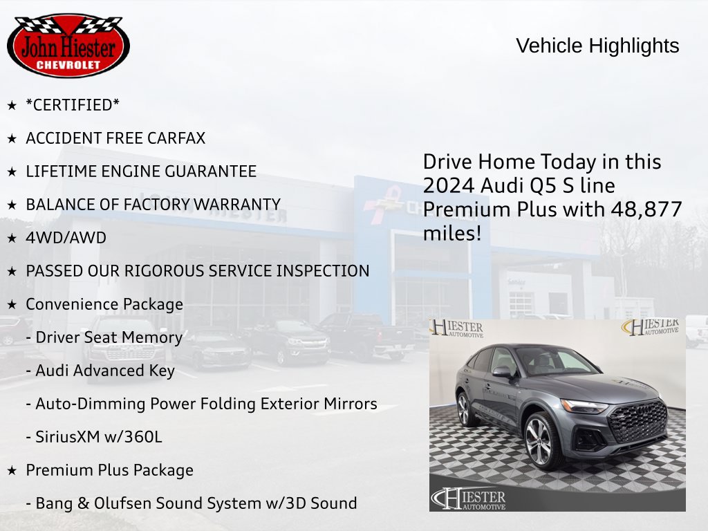 Used 2024 Audi Q5 2.0T Premium Plus w/ Premium Plus Package AWD/4WD image 6