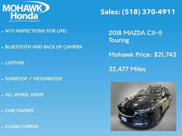 Used 2018 MAZDA CX-5 Touring w/ Preferred Equipment Package AWD/4WD image 7