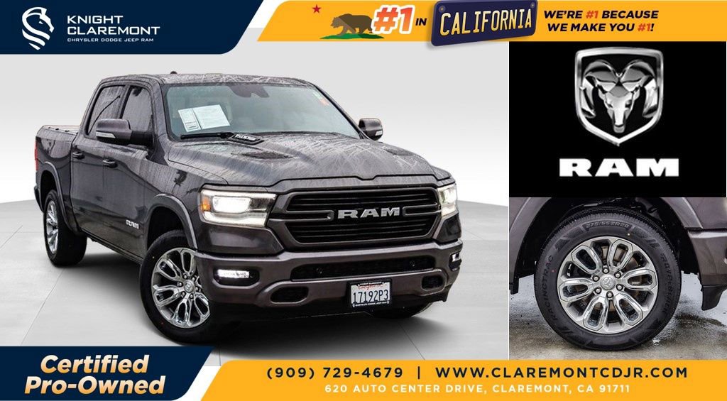 Certified 2022 RAM 1500 Laramie w/ Sport Appearance Package image 1