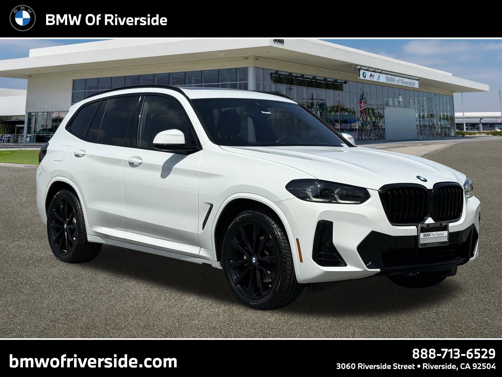 Certified 2024 BMW X3 sDrive30i w/ M Sport Package
