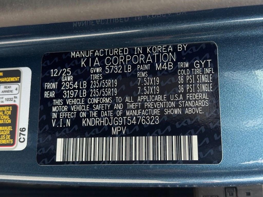 New 2026 Kia Sorento EX image 29