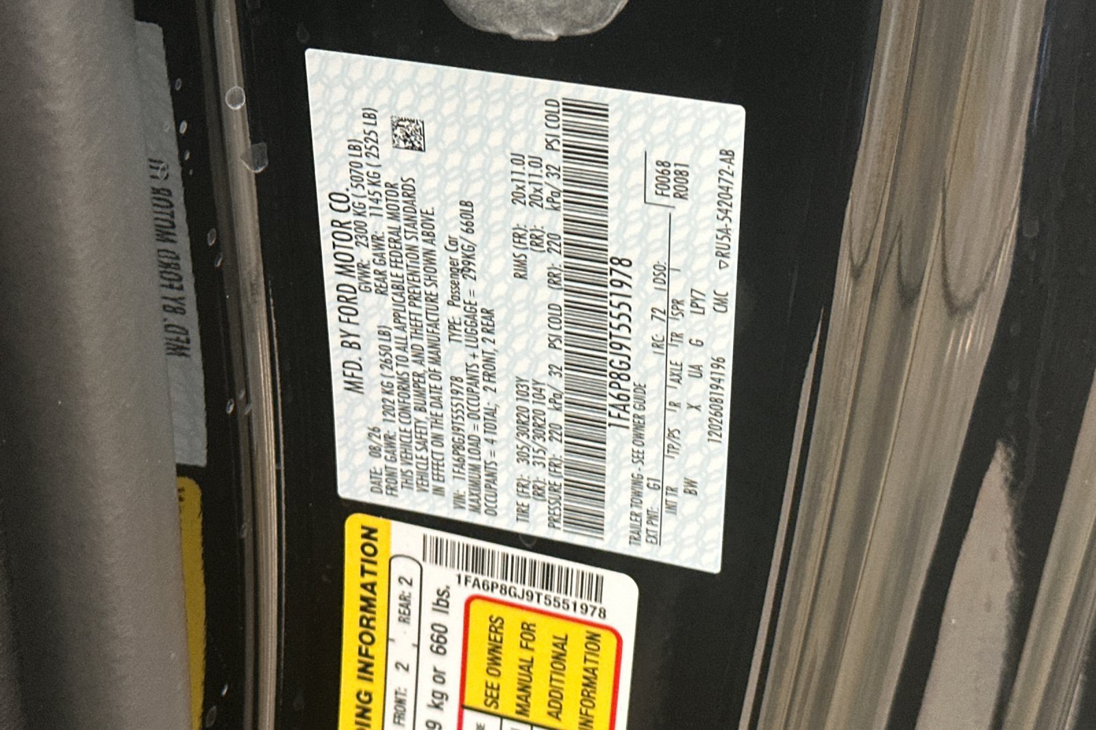 New 2026 Ford Mustang Dark Horse SC w/ Carbon Fiber Exterior Package RWD image 33