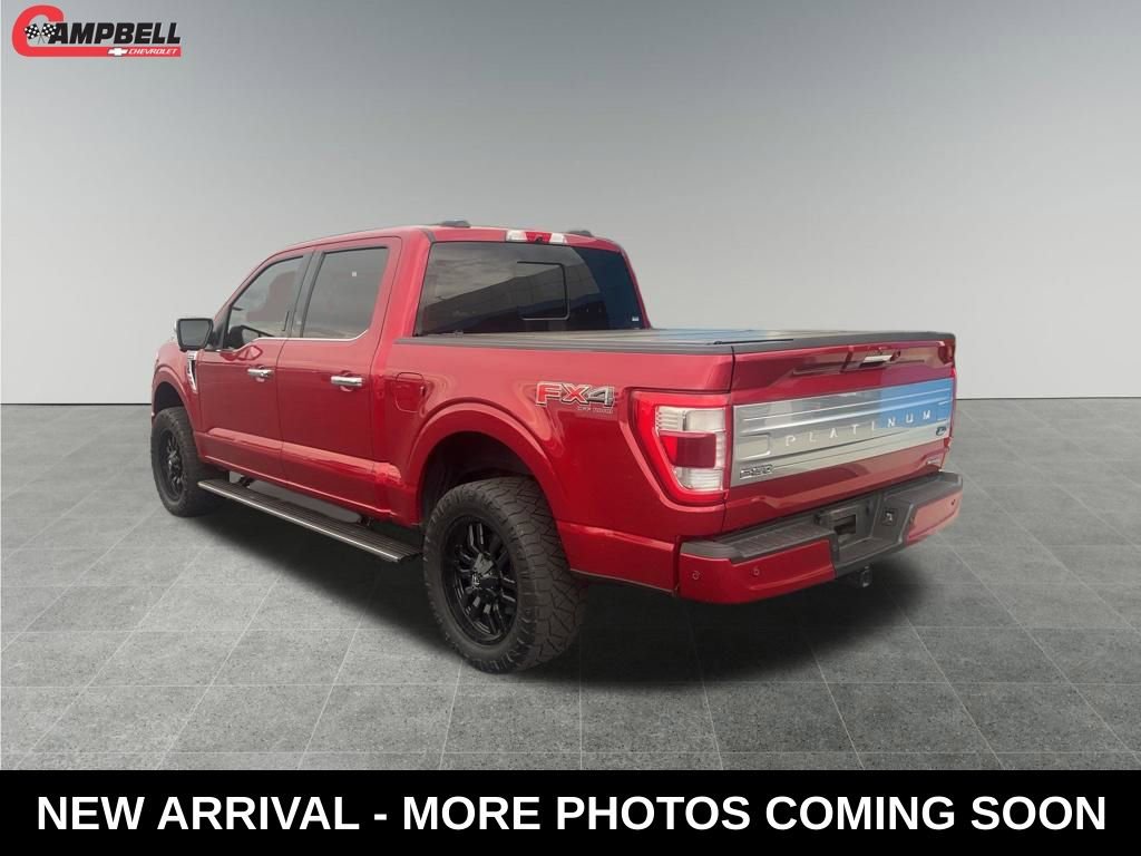 Used 2021 Ford F150 Platinum w/ Equipment Group 701A High image 3