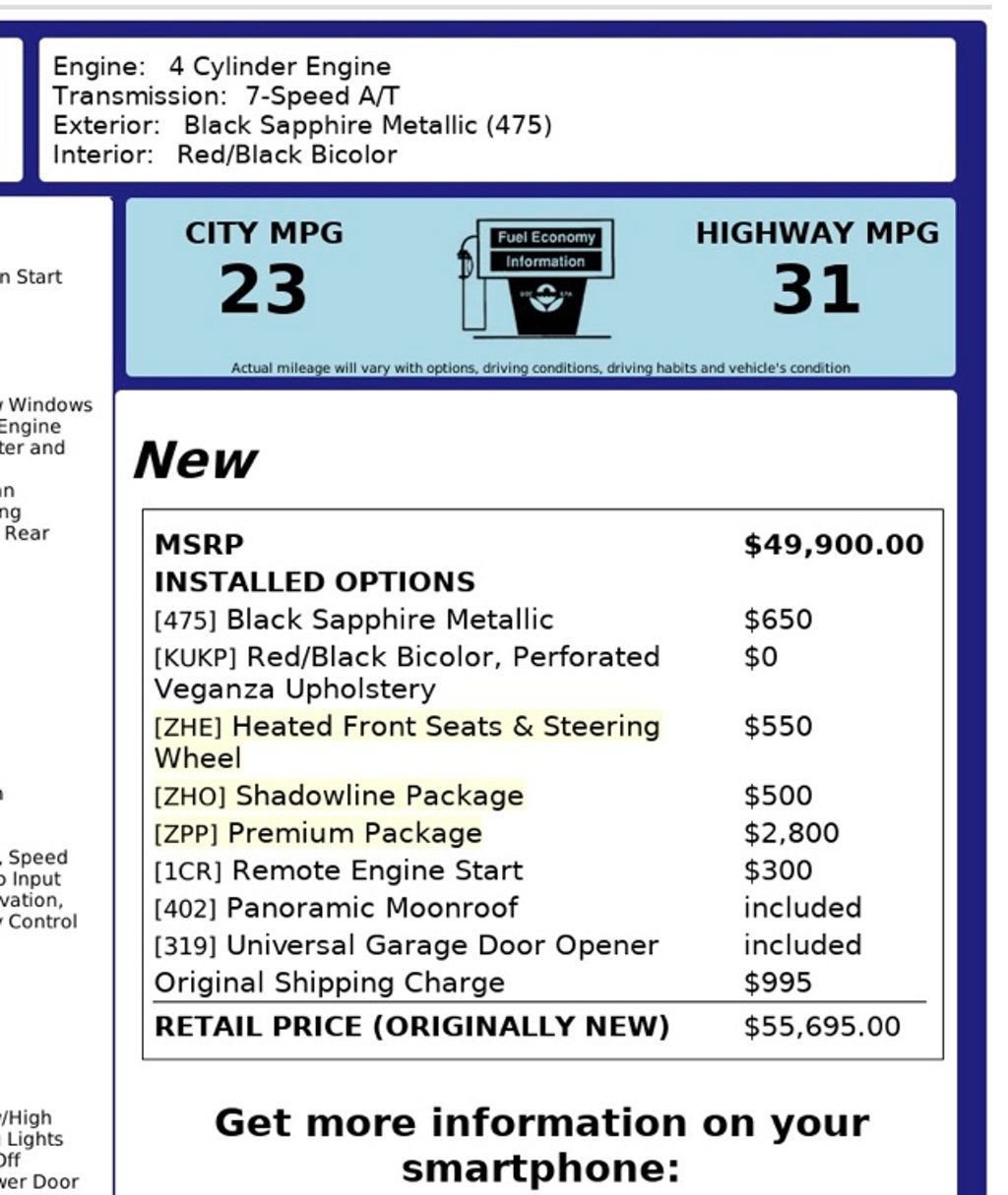 Used 2024 BMW X1 w/ M Sport Line w/ Premium Package image 58