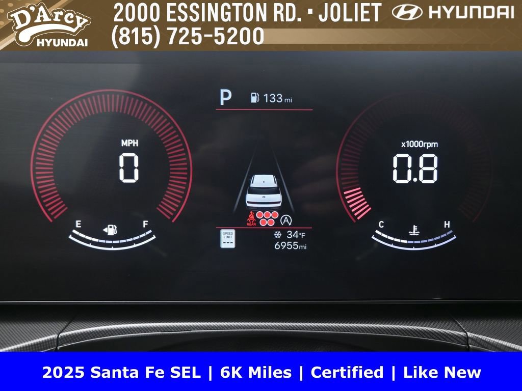Certified 2025 Hyundai Santa Fe SEL image 9