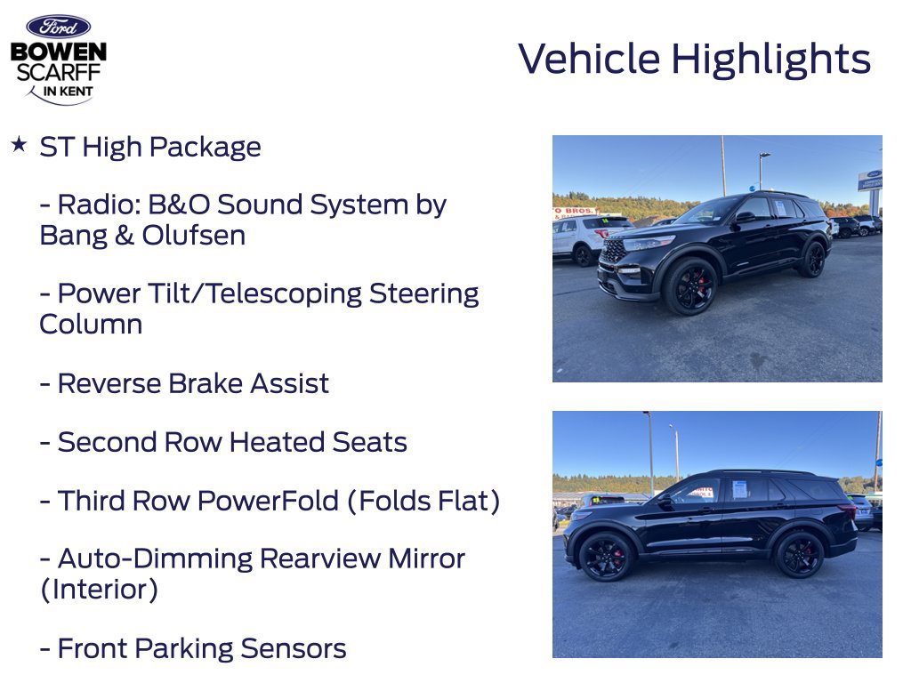 Used 2022 Ford Explorer ST w/ Equipment Group 401A AWD/4WD image 16