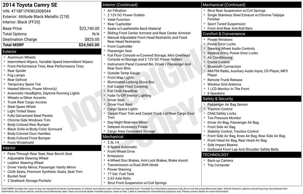 Used 2014 Toyota Camry SE image 31