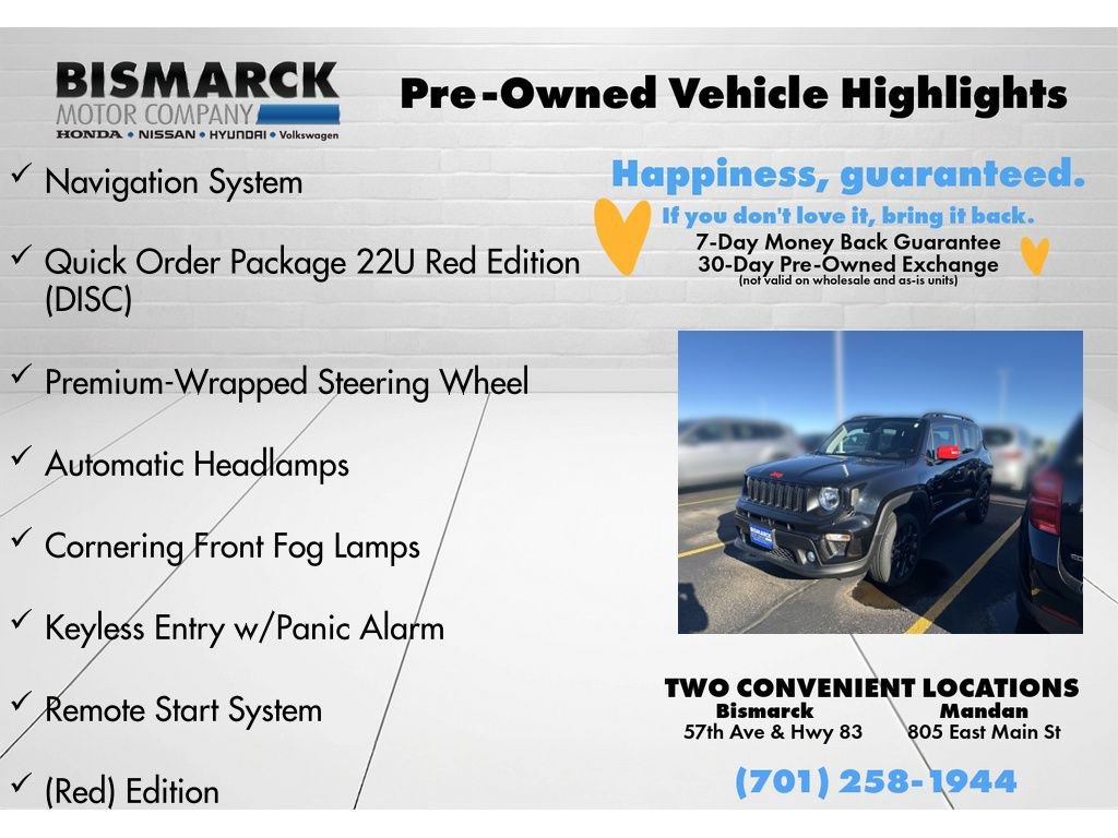 Used 2023 Jeep Renegade Latitude AWD/4WD image 8