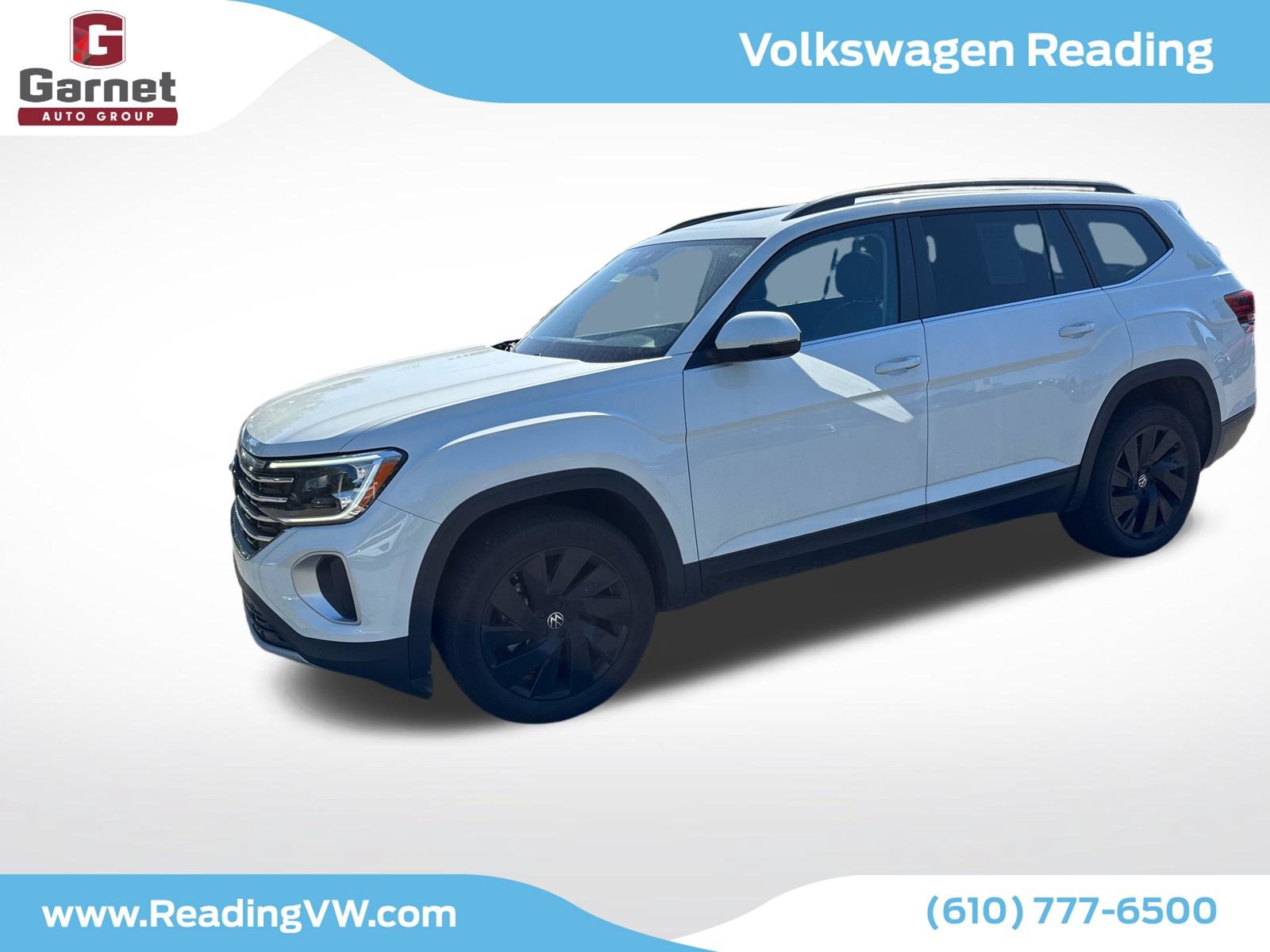 Certified 2024 Volkswagen Atlas SE w/ Panoramic Sunroof Package AWD/4WD 360° Tour