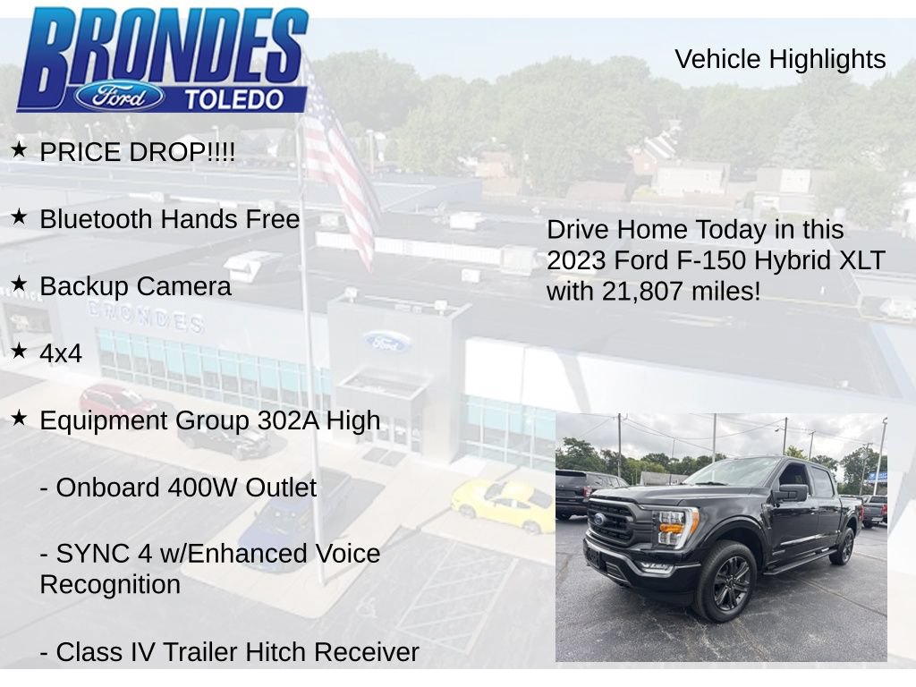 Used 2023 Ford F150 XLT w/ Equipment Group 302A High AWD/4WD image 5