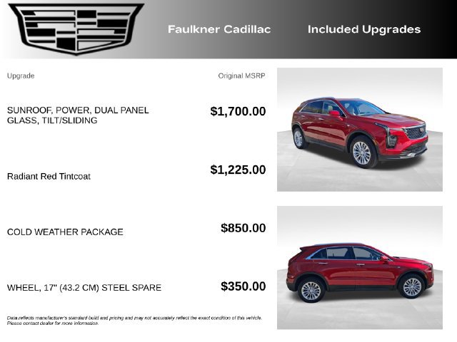 Used 2024 Cadillac XT4 Luxury w/ Cold Weather Package AWD/4WD image 11
