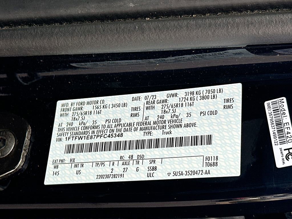 Used 2023 Ford F150 XLT w/ Equipment Group 302A High AWD/4WD image 27
