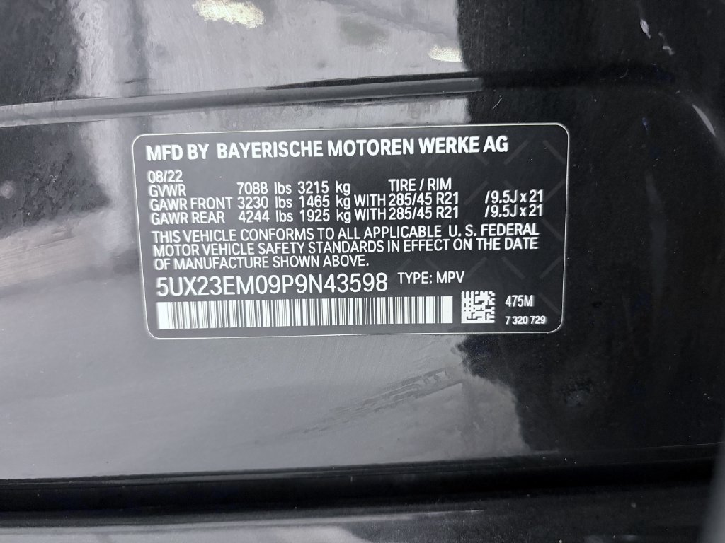 Used 2023 BMW X7 xDrive40i w/ Premium Package AWD/4WD image 24