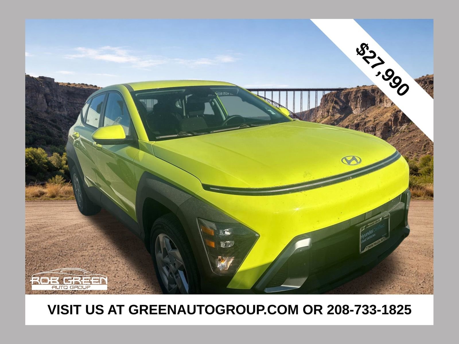 Certified 2025 Hyundai Kona SE AWD/4WD image 1