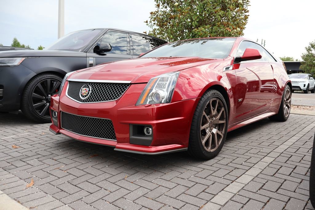 Used 2013 Cadillac CTS V w/ Wood Trim Package RWD image 1