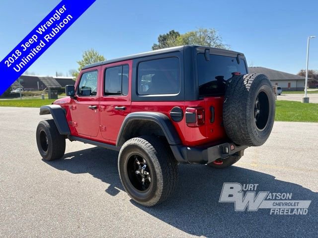 Used 2018 Jeep Wrangler Unlimited Rubicon w/ Dual Top Group AWD/4WD image 4