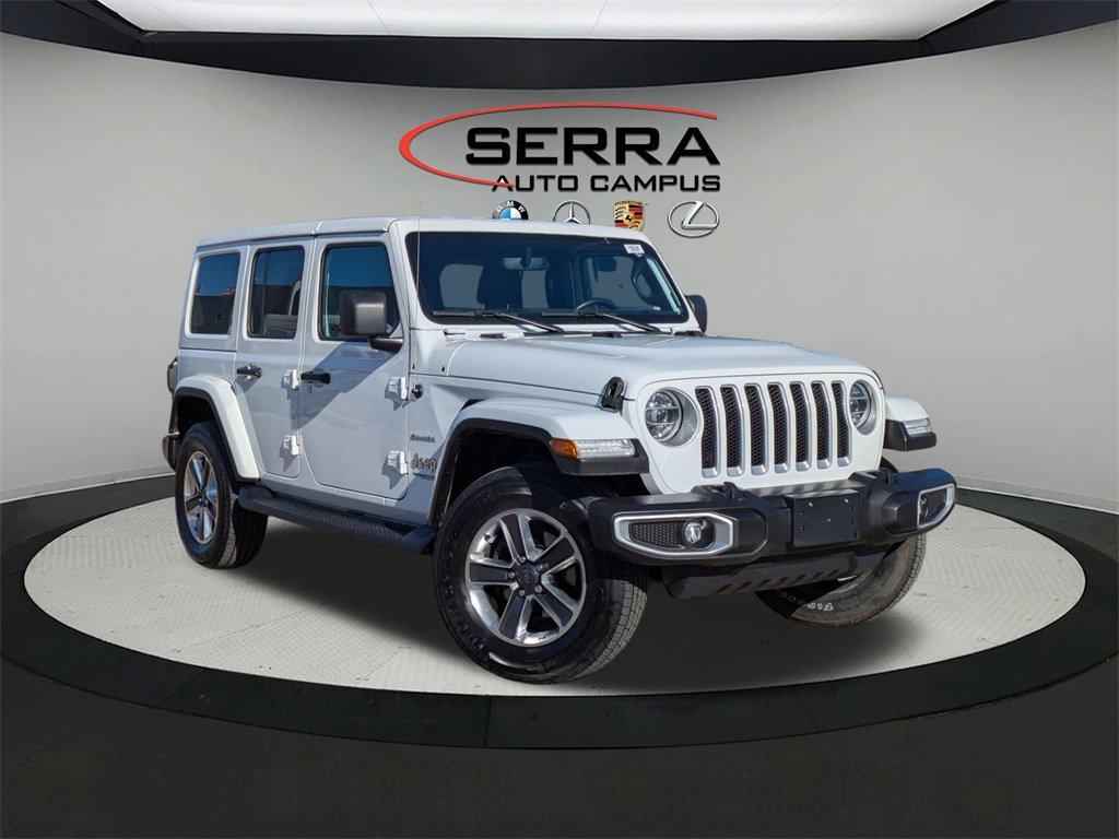 Used 2021 Jeep Wrangler Unlimited Sahara w/ Uconnect 4C Nav & Sound Group image 11