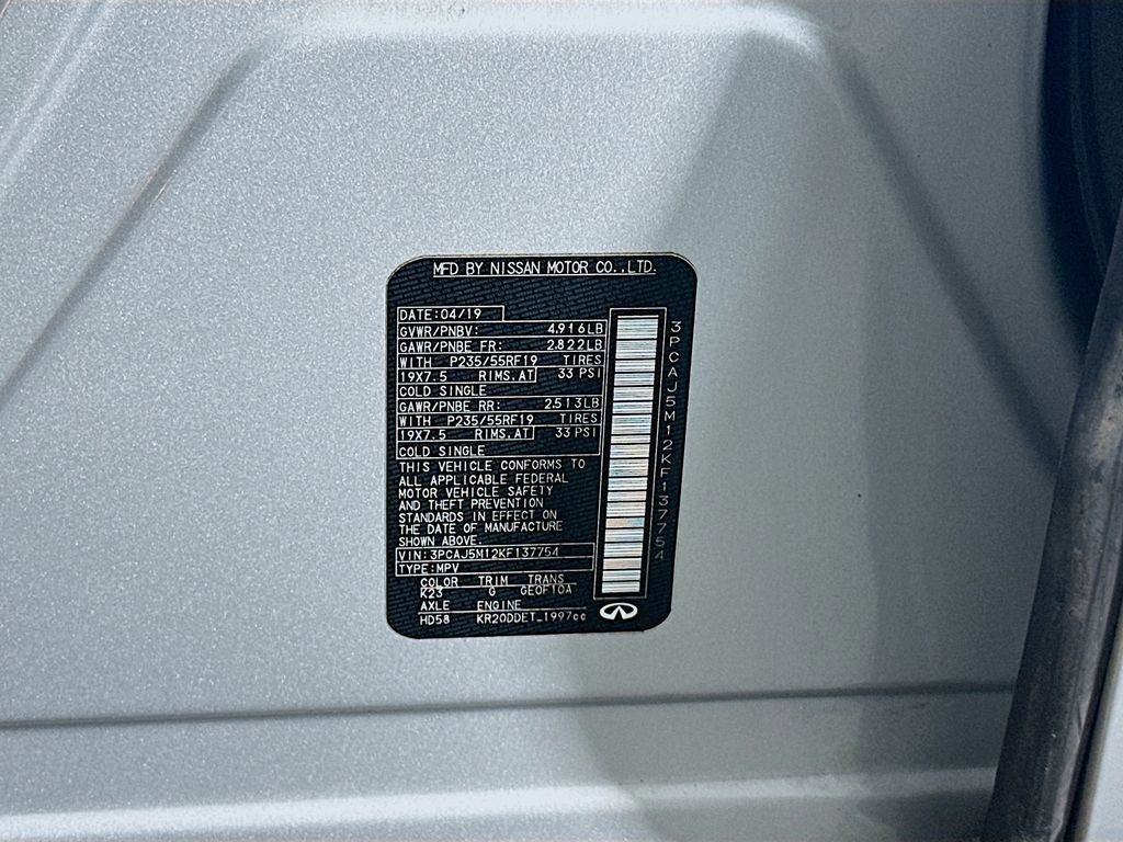 Used 2019 INFINITI QX50 Luxe image 33