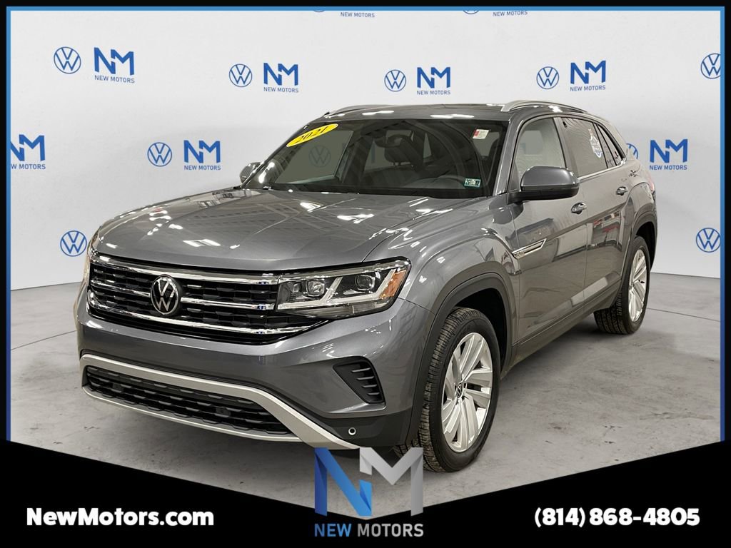 Used 2021 Volkswagen Atlas Cross Sport SE w/ Panoramic Sunroof Package